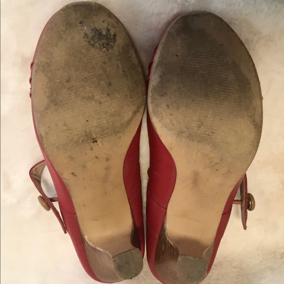 Steve Madden Clasikal Red Heels - Picture 7 of 8